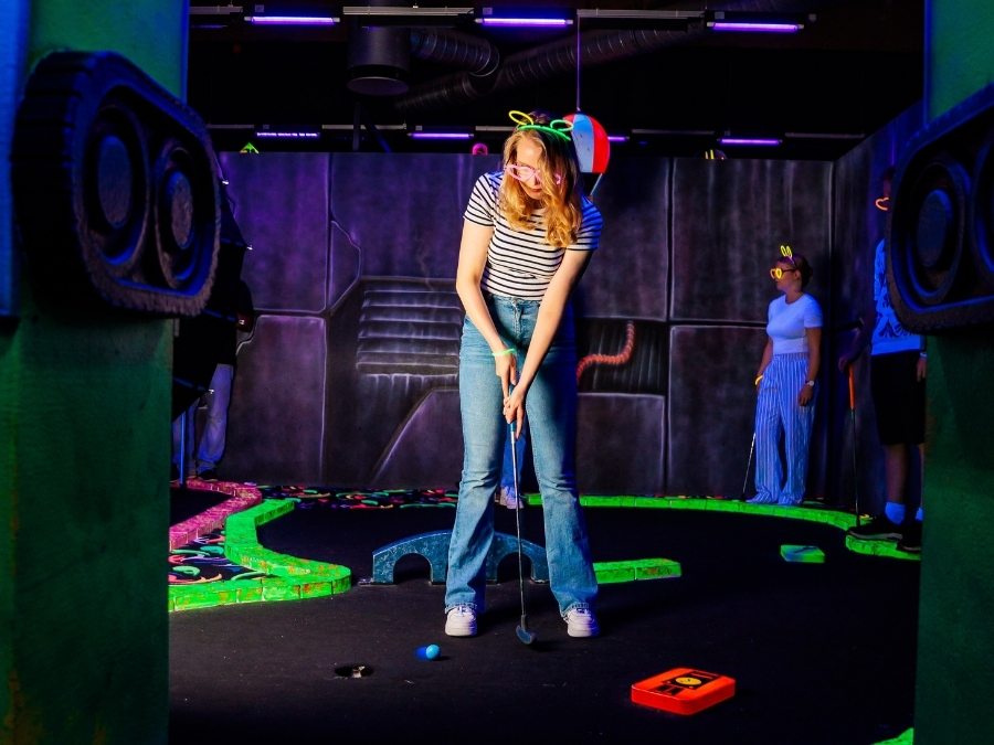 Glowgolf bij The Maxx Veenendaal