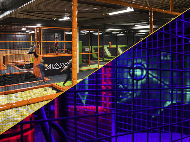 Combideal Jumpen en Lasergame bij The Maxx Veenendaal