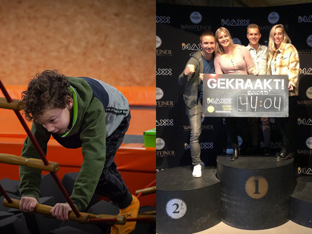 familiefeest jumpen escape room the maxx
