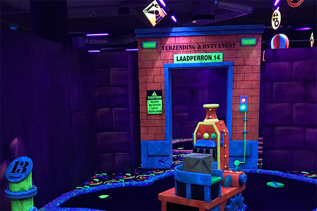 Glowgolf Kinderfeestje bij The Maxx