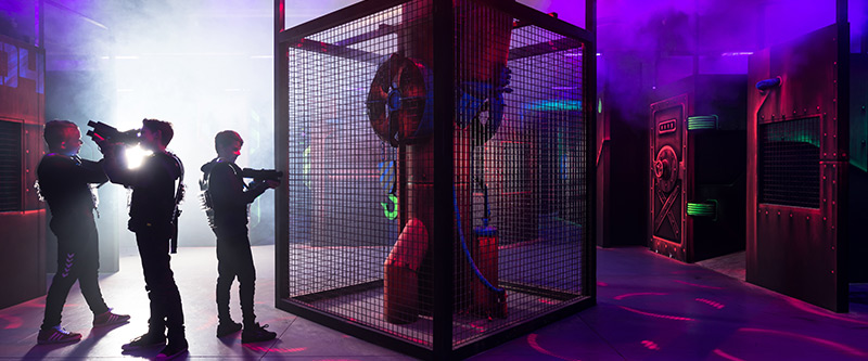 De Lasergame Arena bij The Maxx Veenendaal